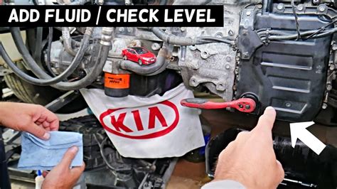 kia forte transmission fluid check